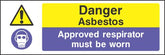 Danger Asbestos sign